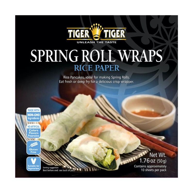 OBLEAS PARA ROLLITOS DE PRIMAVERA 15 cm PAQUETE 50g